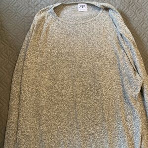 Zara Long Sleeve Shirt Sz L